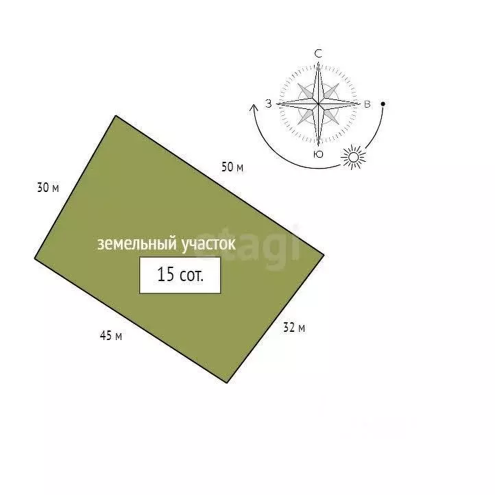 Участок в Красноярский край, Манско-Уярский округ, с. Степной Баджей  ... - Фото 2