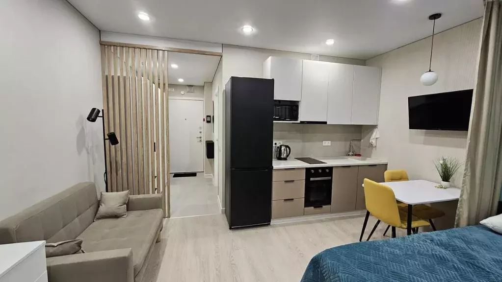 Студия Москва ул. Летчика Осканова, 6 (25.0 м) - Фото 1
