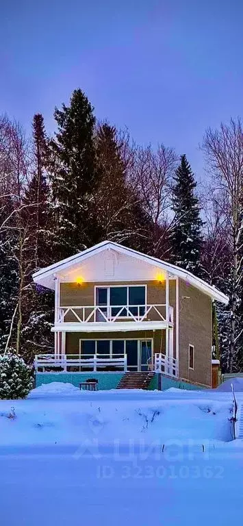 Дом в Пермский край, Добрянский муниципальный округ, пос. ... - Фото 1