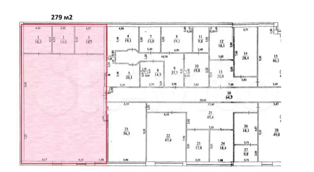 Аренда офиса 279 м2 - Фото 0