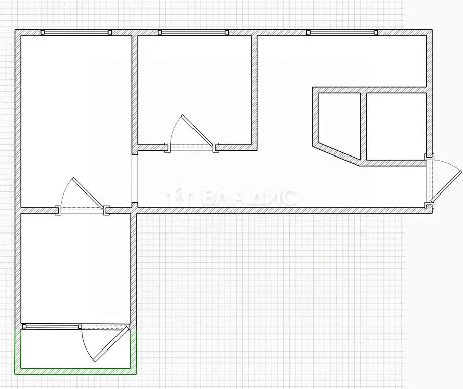 3-к кв. Пензенская область, Пенза ул. Плеханова, 6 (53.6 м) - Фото 2