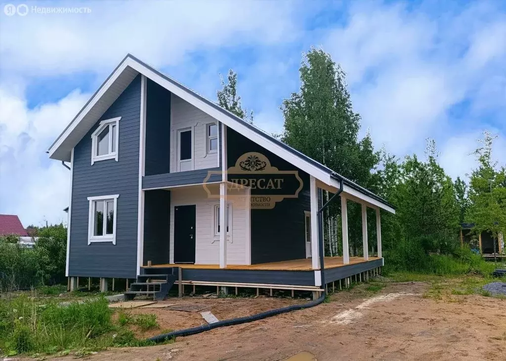 Дом в Лесколовское сельское поселение, массив Кискелово, 1 (160 м) - Фото 1