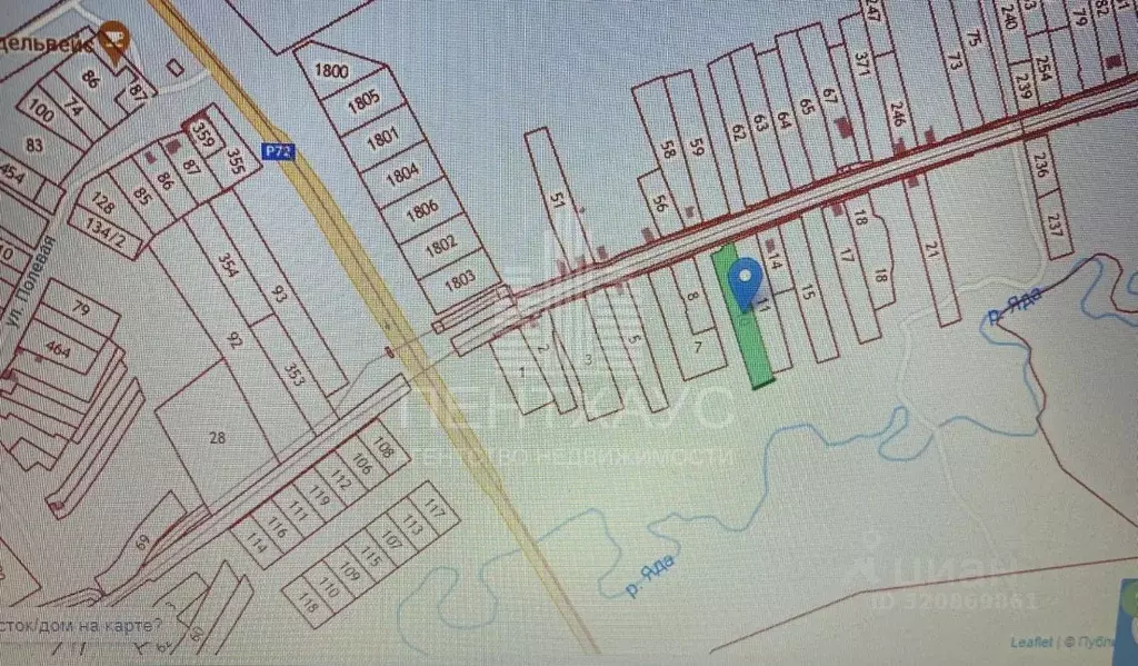 Участок в Владимирская область, Судогодский район, д. Загорье 20 (29.0 ... - Фото 1