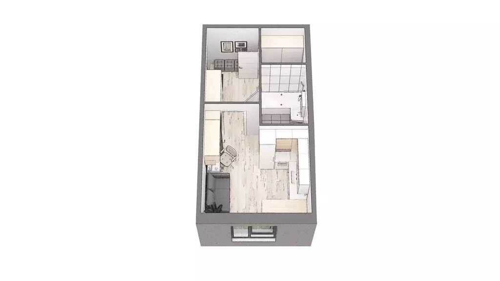 Квартира-студия: Сертолово, Центральная улица, 13 (27.2 м) - Фото 1