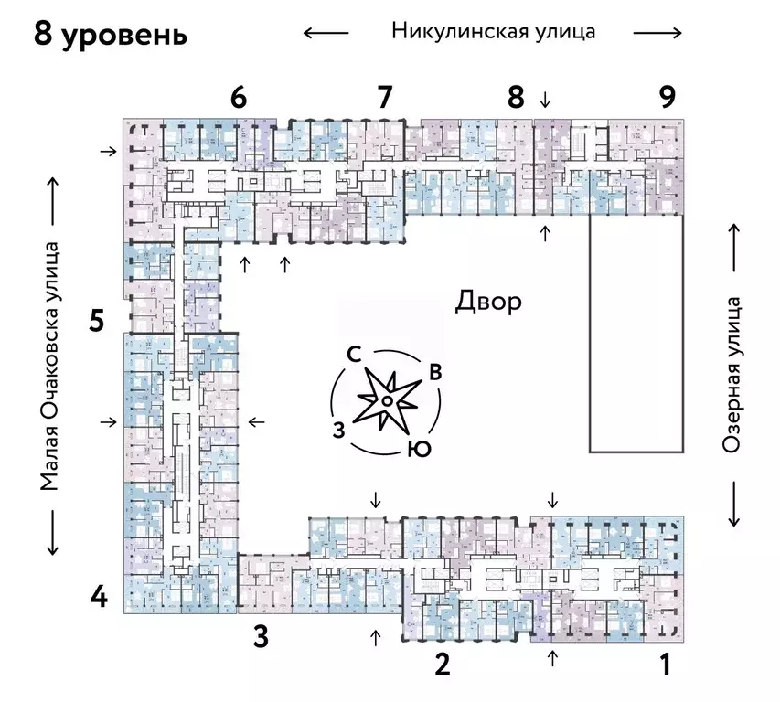 3-к кв. Москва Озерная ул., 42С7 (79.17 м) - Фото 1