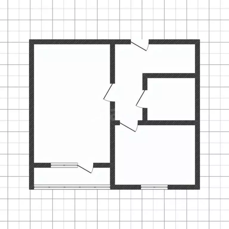 1-к кв. Курская область, Курск просп. Анатолия Дериглазова, 75 (35.8 ... - Фото 1