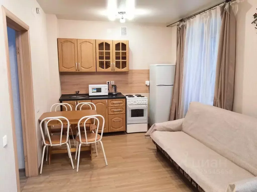 1-к кв. Татарстан, Казань ул. Рауиса Гареева, 94 (30.0 м) - Фото 2