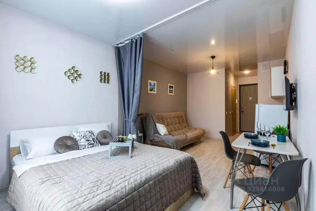 Студия Свердловская область, Екатеринбург ул. Чкалова, 18 (26.0 м) - Фото 1