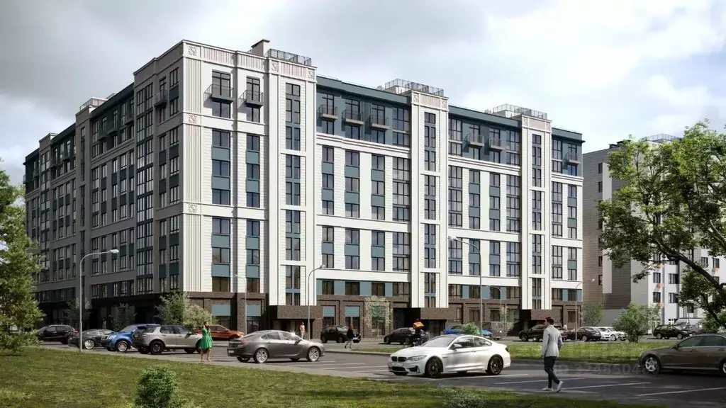 2-к кв. Калининградская область, Калининград ул. Героя России ... - Фото 2