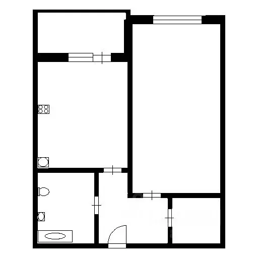 1-к кв. Ленинградская область, Кудрово г. Всеволожский район, ... - Фото 2