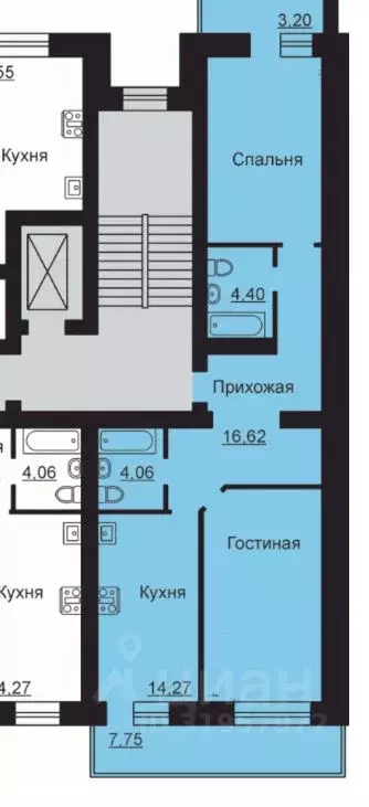 2-к кв. Ярославская область, Ярославль ул. Большая Октябрьская, 108 ... - Фото 1