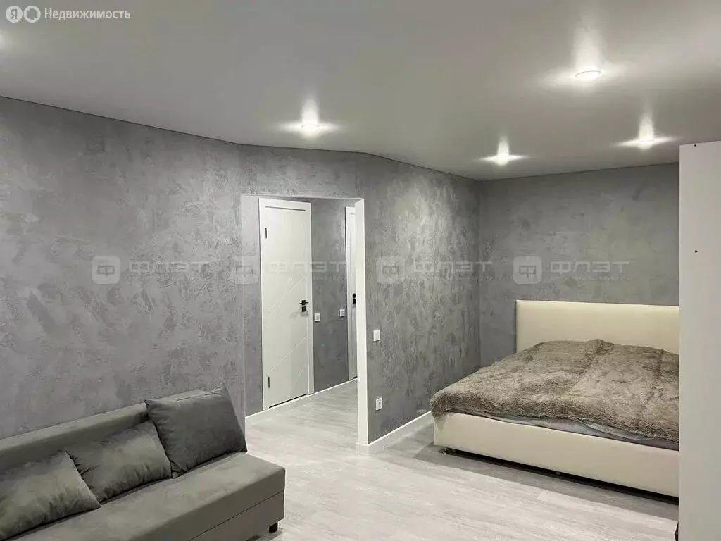 1-комнатная квартира: Казань, улица Мусина, 69к2 (39 м) - Фото 2
