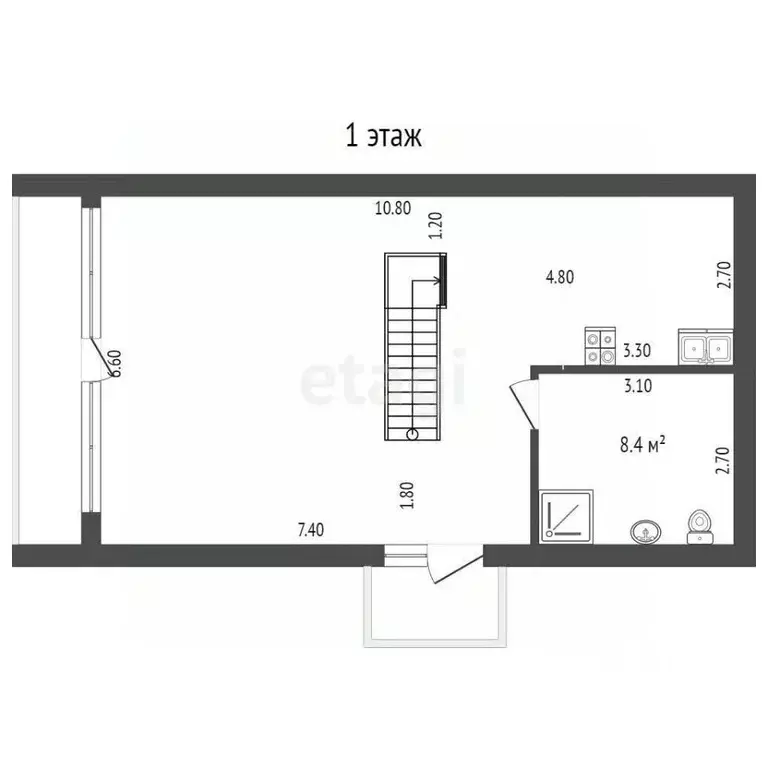 Дом в Тюменская область, Тюмень Строитель-3 СНТ, ул. Южная (126 м) - Фото 1