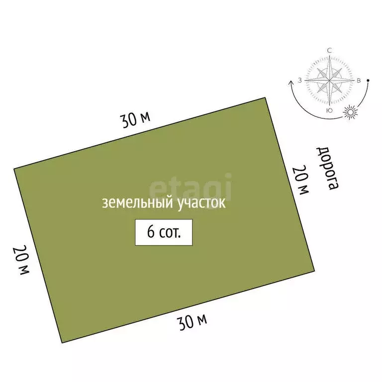 Участок в Симферополь, улица Литовского полка (6 м) - Фото 0