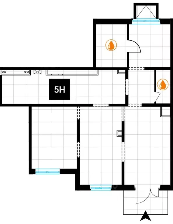 Помещение свободного назначения в Москва ул. Кварцевая, 5к3 (98 м) - Фото 1