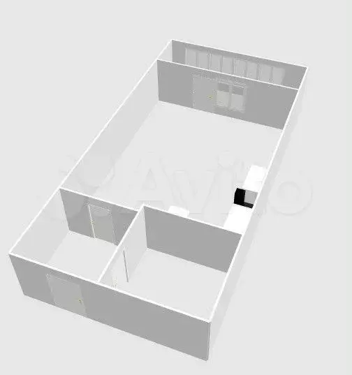 Квартира-студия, 26,7 м, 4/6 эт. - Фото 1