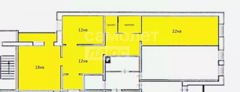 2-к кв. Ханты-Мансийский АО, Нижневартовск ул. Ленина, 39 (78.0 м) - Фото 1