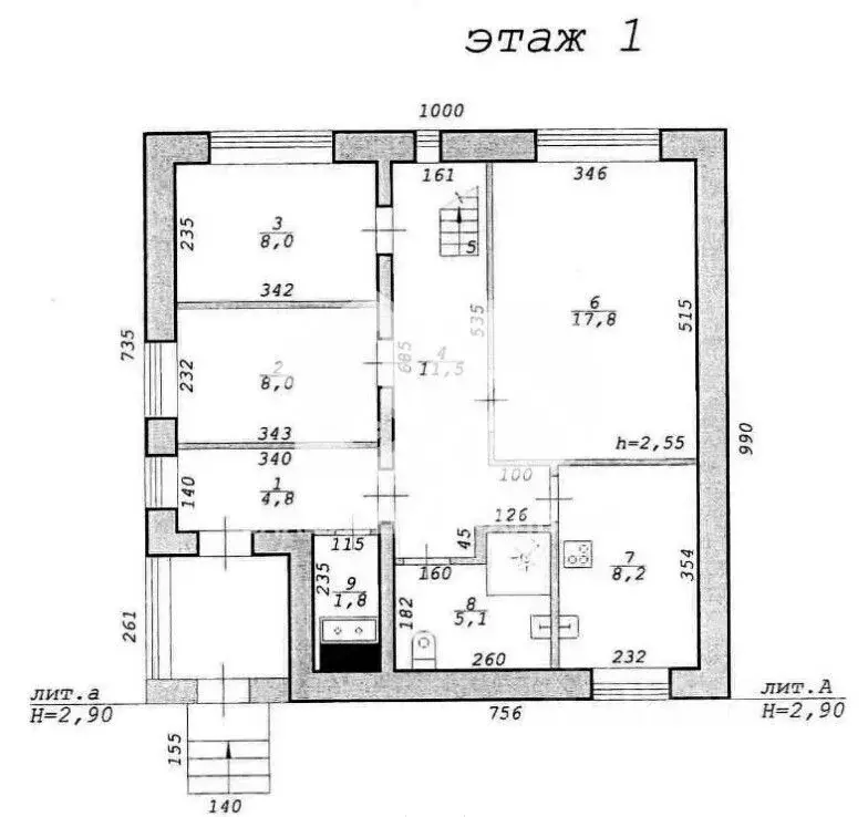 Дом в Новосибирская область, Новосибирск Бердское ш., 90 (107 м) - Фото 1