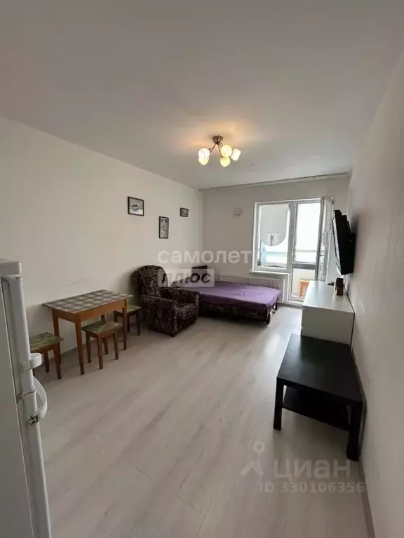 Студия Санкт-Петербург ул. Генерала Кравченко, 3к1 (26.1 м) - Фото 1