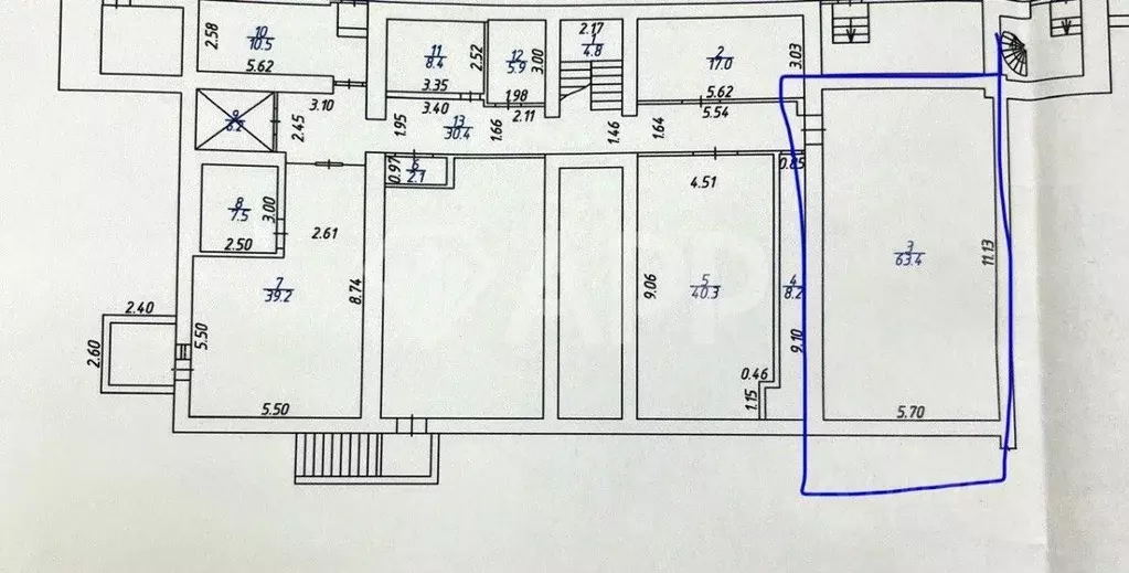 Помещение свободного назначения в Удмуртия, Ижевск ул. Ворошилова, 81 ... - Фото 2