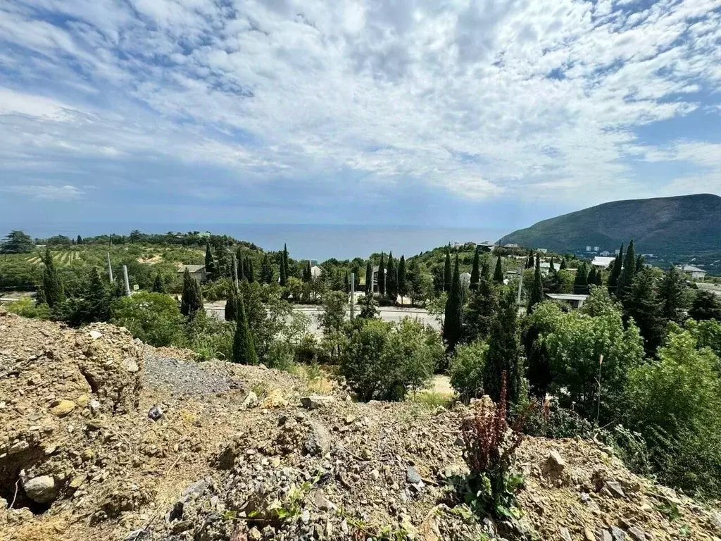 Участок в Крым, Алушта городской округ, с. Пушкино ул. Весенняя, 1 ... - Фото 0