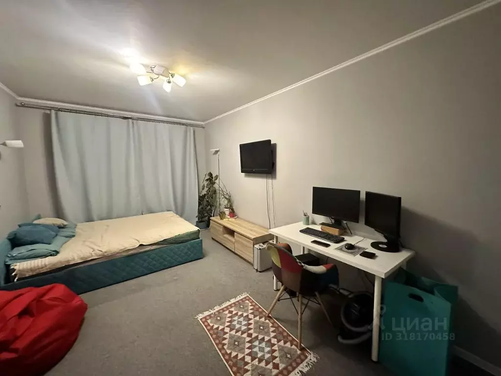 1-к кв. Москва ул. Бажова, 15К2 (33.0 м) - Фото 1