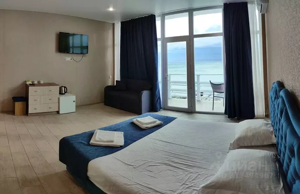 Комната Крым, Алушта муниципальный округ, пос. Семидворье пер. Имени ... - Фото 2