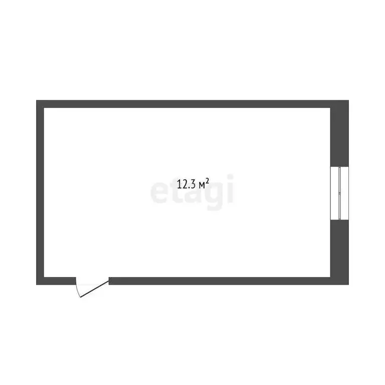 1к в -комнатной квартире (10 м) - Фото 1