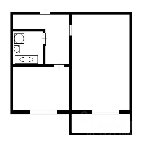 1-к кв. Новосибирская область, Новосибирск ул. Петухова, 99/2 (37.0 м) - Фото 2