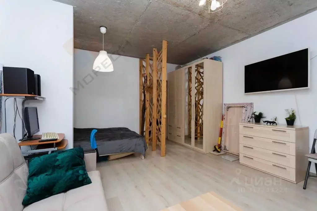 Студия Краснодарский край, Краснодар ул. Домбайская, 10/1к1 (36.0 м) - Фото 0