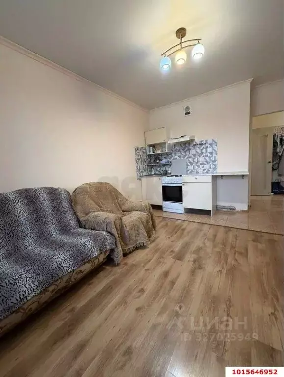 Студия Краснодарский край, Краснодар ул. Автолюбителей (24.5 м) - Фото 2