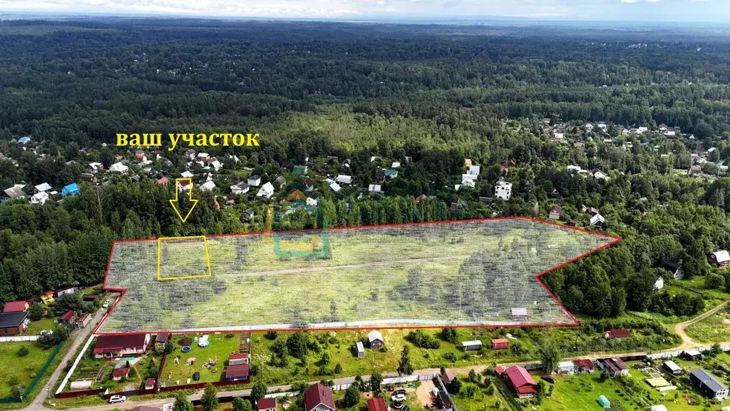 Участок в Ленинградская область, Приозерский район, Сосновское с/пос, ... - Фото 2