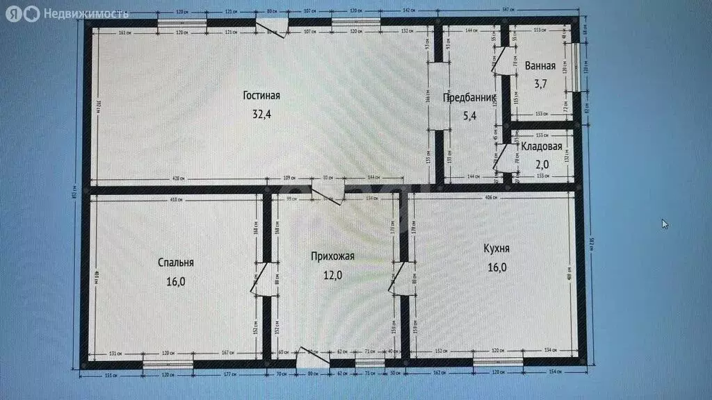 Дом в Махачкала, улица Ахульго (88 м) - Фото 1