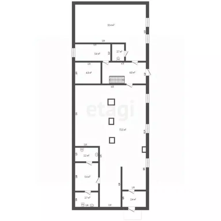 Помещение свободного назначения в Брянская область, Брянск Литейная ... - Фото 2