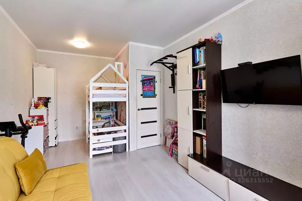 1-к кв. Краснодарский край, Краснодар Новознаменский жилрайон, ул. ... - Фото 1