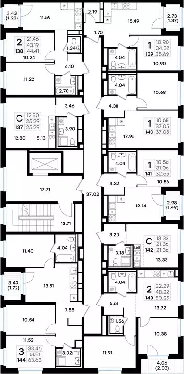 Квартира-студия: Казань, ЖК Глоракс Экосити, ЖК Урбан-Квартал (21.36 ... - Фото 2