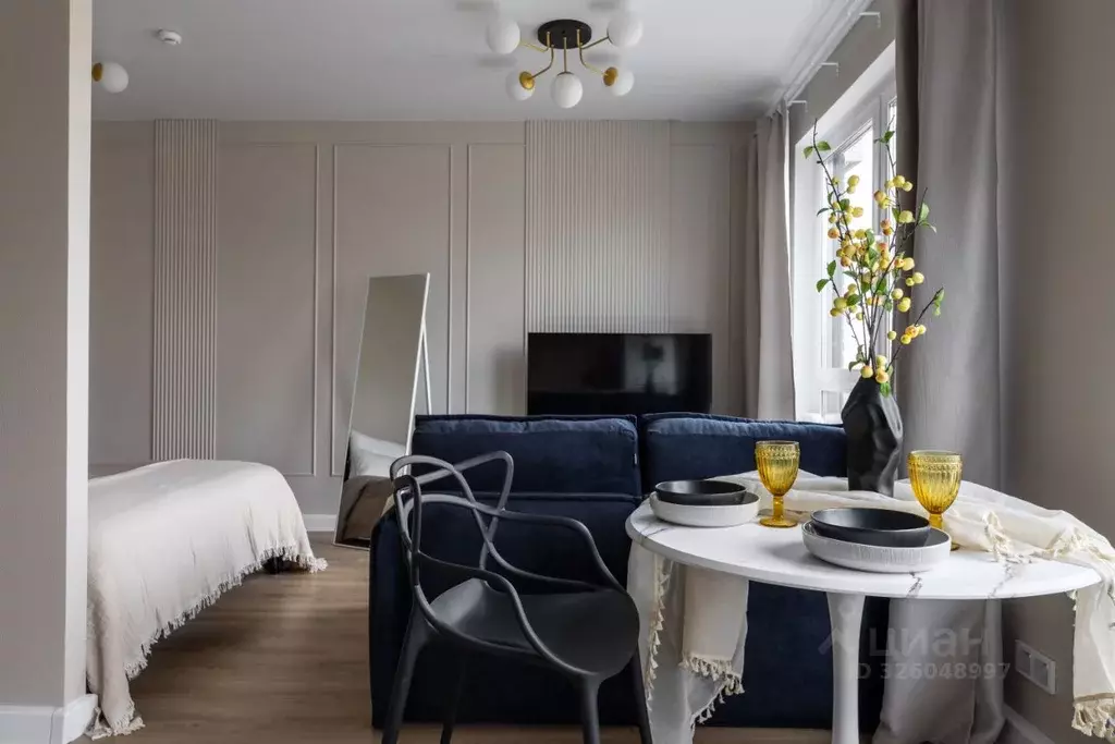 Студия Москва Очаковское ш., 5к1 (35.0 м) - Фото 1