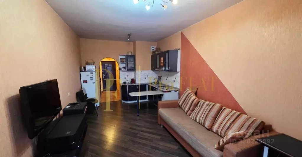 Студия Санкт-Петербург ул. Крыленко, 43К2 (28.7 м) - Фото 0