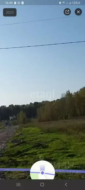 Участок в Калужская область, Калуга ул. 2-я Окраинная, 3 (10.0 сот.) - Фото 2