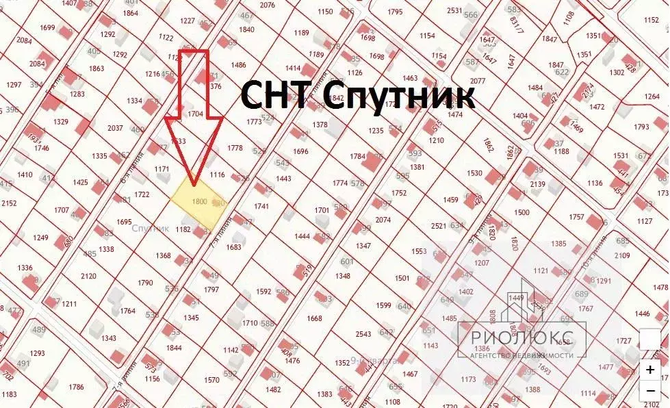 Участок в Челябинская область, Челябинск Спутник СНТ, 7-я линия, 530 ... - Фото 2