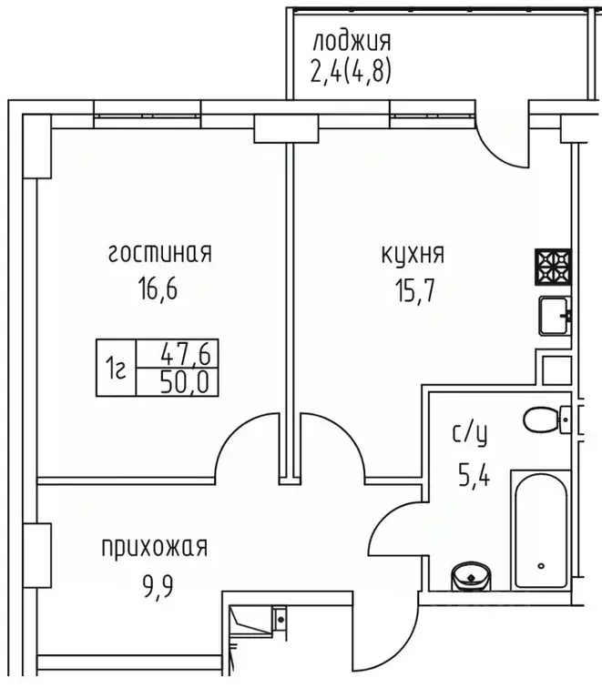 1-к кв. Саха (Якутия), Якутск просп. Михаила Николаева, 3к5А (50.0 м) - Фото 0