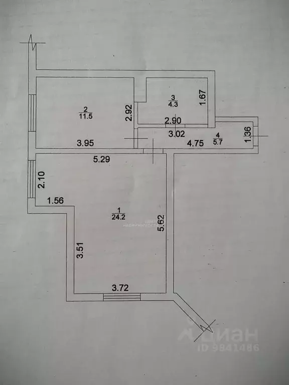 1-к кв. Татарстан, Пестречинский район, Богородское с/пос, д. Куюки, ... - Фото 2
