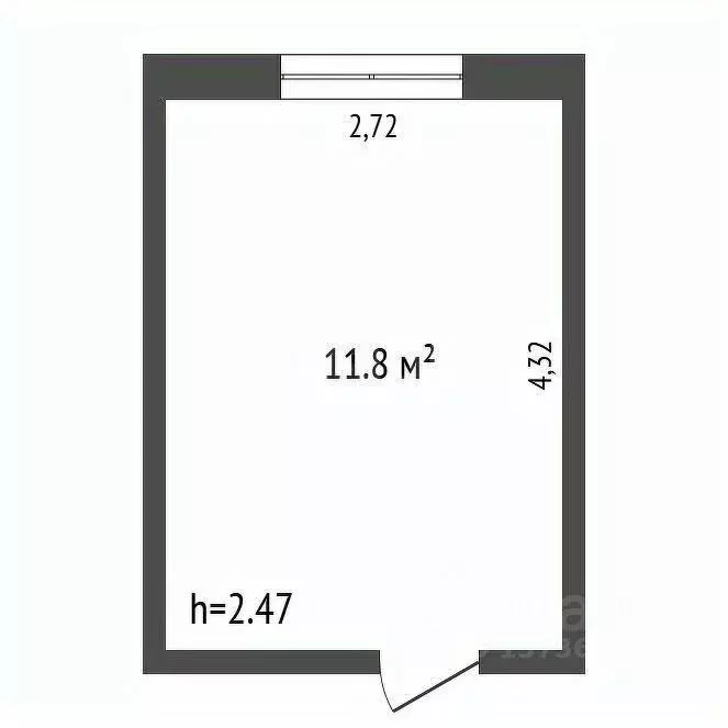 Комната Амурская область, Благовещенск ул. Чайковского, 209 (11.8 м) - Фото 1