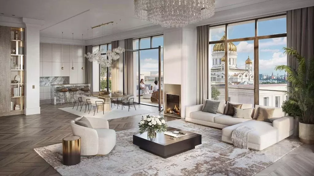 2-к кв. Москва 2-й Обыденский пер., 1/6 (82.0 м) - Фото 1