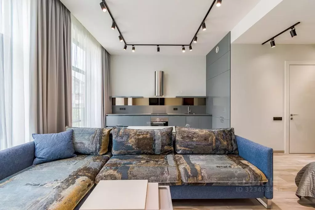 Студия Москва ул. 3-я Ямского Поля, 9к2 (42.0 м) - Фото 2