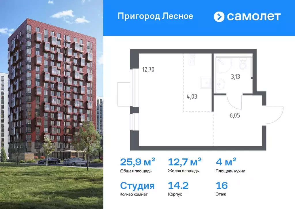 Студия Московская область, Ленинский городской округ, Мисайлово пгт, ... - Фото 1