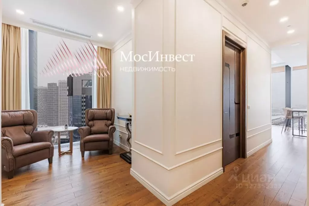 3-к кв. Москва 1-й Красногвардейский проезд, 22с2 (95.8 м) - Фото 2