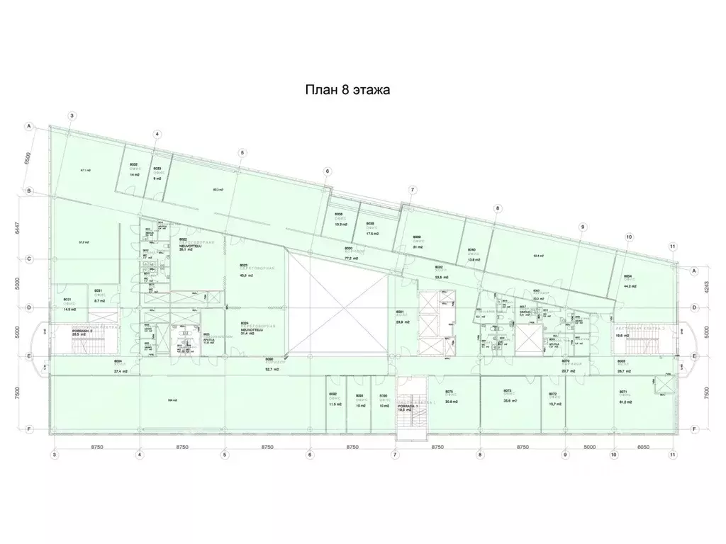 Офис в Санкт-Петербург Приморский просп., 54к1 (1279 м) - Фото 2
