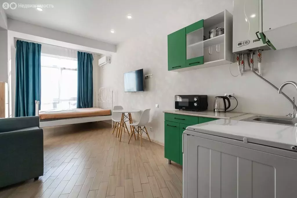 Квартира-студия: Адлер, Орбитовская улица, 17А (28 м) - Фото 1
