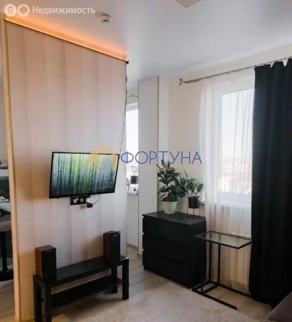 Квартира-студия: Белгород, Каштановая улица, 10 (27 м) - Фото 2